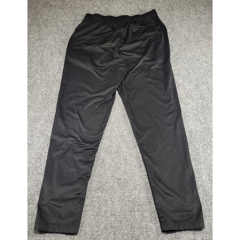 ADIDAS DV2470 TRAINING BASICS TRACK PANTS BLACK/WHITE (J79G) MEN'S SIZE X-LARGE